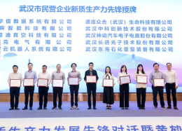 K8凯发(中国)数据荣膺武汉新质生产力先锋企业